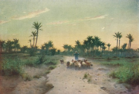 'In the Land of Goshen - Evening', c1880, (1904). Artist: Robert George Talbot Kelly.