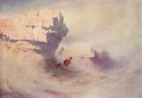 'A Sandstorm', c1880, (1904). Artist: Robert George Talbot Kelly.