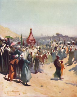 'Return of the Mahmal', c1880, (1904). Artist: Robert George Talbot Kelly.