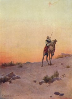 'A Desert Scout', c1880, (1904). Artist: Robert George Talbot Kelly.