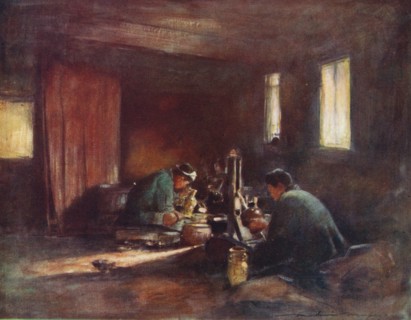 'Bronze-Workers', c1887, (1901). Artist: Mortimer L Menpes.