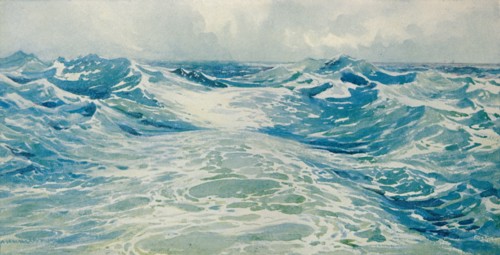 'The Wake of a P. & O.', c1880 (1905). Creator: Alexander Henry Hallam Murray.