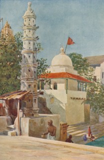'The Walkeshwar Temple, Bombay, c1880 (1905). Creator: Alexander Henry Hallam Murray.