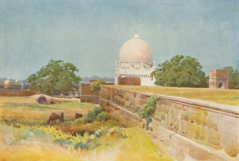 'A Nameless Tomb, Bijapur', c1880 (1905). Creator: Alexander Henry Hallam Murray.