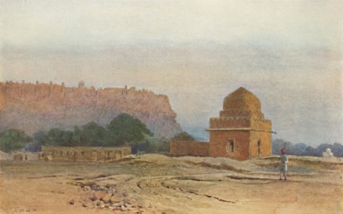 'Gwalior Fort Before Sunrise', c1880 (1905). Creator: Alexander Henry Hallam Murray.
