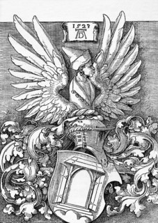 'Armorial Bearings of the Durer Family', 1523, (1906). Artist: Albrecht Durer.