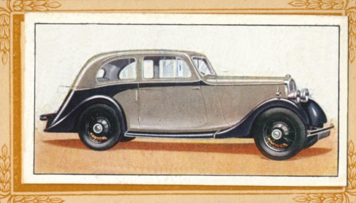 'Lanchester 10 Streamlined Saloon', c1936. Artist: Unknown.