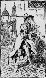 'The Pied Piper of Hamelin', (1934). Artist: Arthur Rackham.