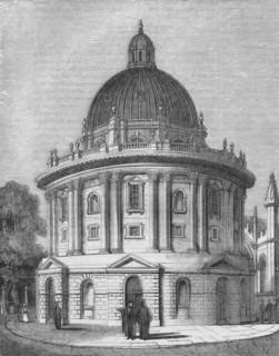 'Radcliffe's Library', 1845. Artist: Unknown.