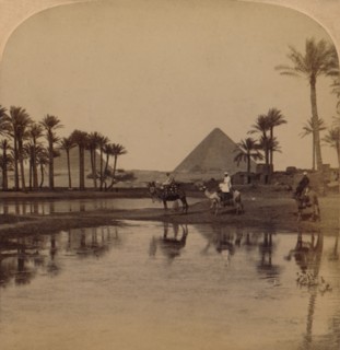 'Cheops from the fertile Valley of the Nile, Egypt', 1896. Artist: Unknown.