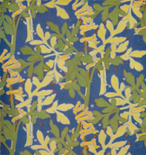 'Design for Block Printed Silk', 1926. Artist: Margery Tomlin.