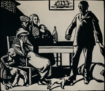 'Illustration for Le Retour Du Marin, 1926. Artist: Rene Georges Hermann-Paul.