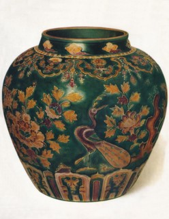 'Wine Jar: Ming Dynasty', c1500, (1936). Artist: Unknown.