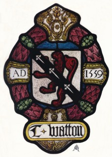 'The Arms of Thomas Watton', c1900, (1936). Artist: Unknown.