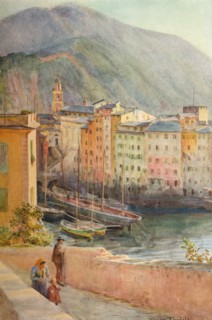 'The Harbour at Camogli', c1910, (1912). Artist: Walter Frederick Roofe Tyndale.
