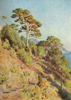 'In the Villa Piuma, Sestri Levante', c1910, (1912). Artist: Walter Frederick Roofe Tyndale.
