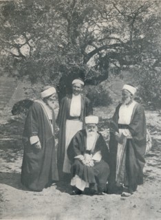 'Druse Chiefs', c1913. Artist: Charles JS Makin.