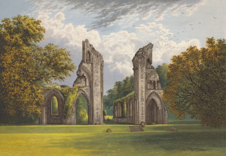 'Glastonbury Abbey', c1880, (1897). Artist: Alexander Francis Lydon.