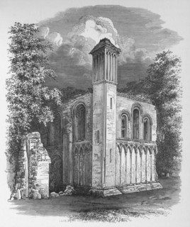 'St. Joseph's Chapel, from North-West', Glastonbury Abbey, c1880, (1897). Artist: Alexander Francis Lydon.