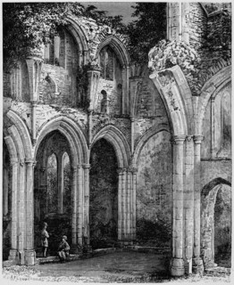 'Arches in South Transept', Netley Abbey, c1880, (1897). Artist: Alexander Francis Lydon.