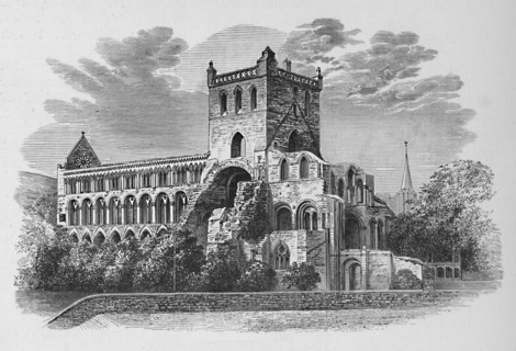 'From South-East', Jedburgh Abbey, c1880, (1897). Artist: Alexander Francis Lydon.