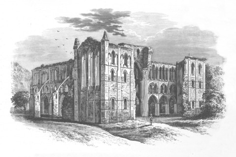 'From the North', Rievaulx Abbey, c1880, (1897). Artist: Alexander Francis Lydon.