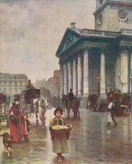 'St Martin's-in-the-Fields', 1888, (c1915). Artist: William Logsdail.