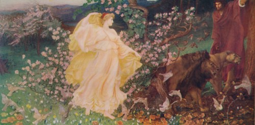 'Venus and Anchises', c1889, (c1915). Artist: Sir William Blake Richmond.