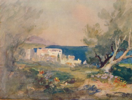 'On the Mediterranean Coast', c1880, (1905). Artist: Hercules Brabazon Brabazon.
