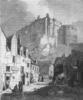 'Edinburgh Castle', 1843, (1845). Artist: John Jackson.