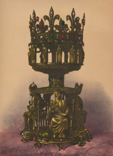 'A Silver Gilt Shrine', 1893.  Artist: Robert Dudley.