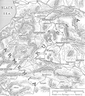 'The Russo-Turkish frontiers', 1915. Artist: Unknown.