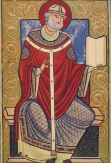 'St. Gregory The Great, 12th century, (1939).  Creator: Unknown.