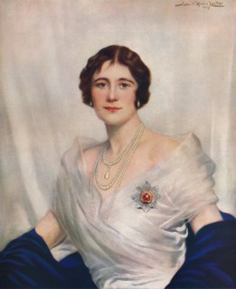 'Her Majesty Queen Elizabeth', 1937. Creator: John Saint-Helier Lander.