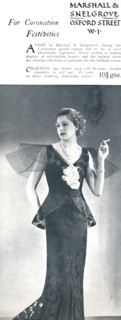 'For Coronation Festivities - Marshall & Snelgrove', 1937. Artist: Unknown.