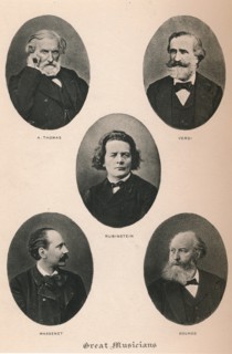'Great Musicians - Plate I.', 1895. Artist: Unknown.