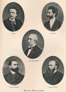 'Great Musicians - Plate IX.', 1895. Artist: Unknown.