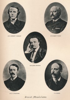 ''Great Musicians - Plate XI', c1880, (1895). Artist: F Jenkins Heliog.