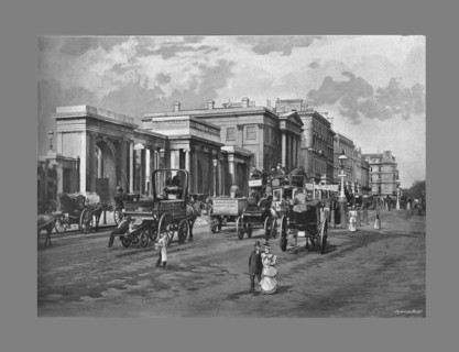 Hyde Park Corner, London, c1900. Artist: Frith & Co.