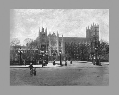 Westminster Abbey, London, c1900. Creator: Francis Godolphin Osbourne Stuart.