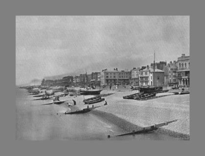 The Parade Worthing, c1900. Artist: William James Gardiner.