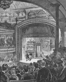 'The School for Scandal on opening night, January 4th', c1882, (1938). Artist: C Graham.