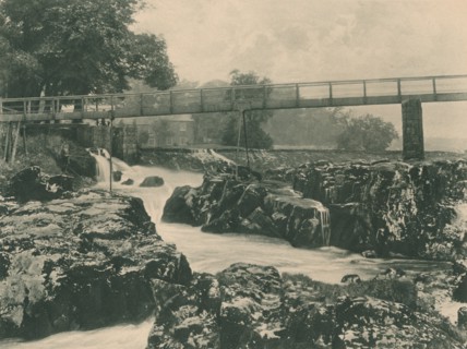 'Falls of the Wharfe', 1902. Artist: Unknown.
