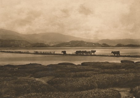 'The Dovey at Ynyslas', 1902. Artist: Unknown.