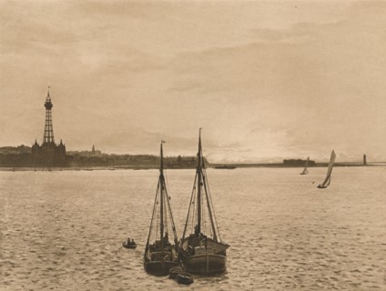 'The Mersey at New Brighton', 1902. Artist: Unknown.