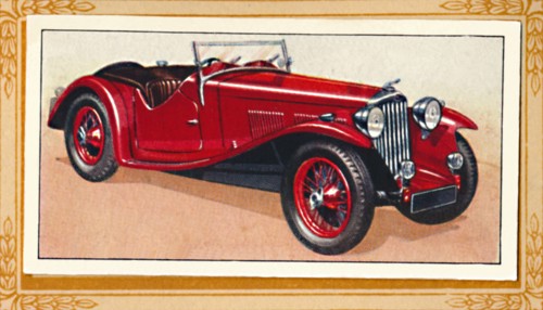 'A.C. Sports Two-Seater', c1936. Artist: Unknown.
