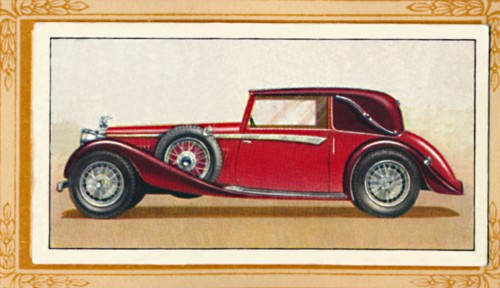 'Alvis Speed 20 Drop-Head Coupé ', c1936. Artist: Unknown.