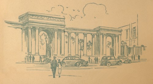 'Hyde Park Corner, London', c1936. Artist: Unknown.