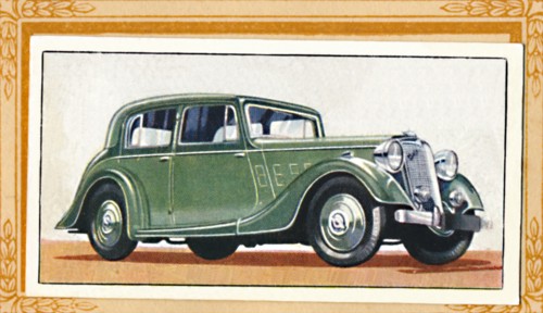 'Crossley 10 Regis Saloon', c1936. Artist: Unknown.