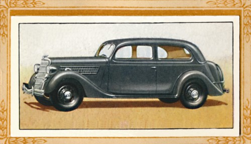Ford V-Eight 22 Touring Saloon', c1936. Artist: Unknown.